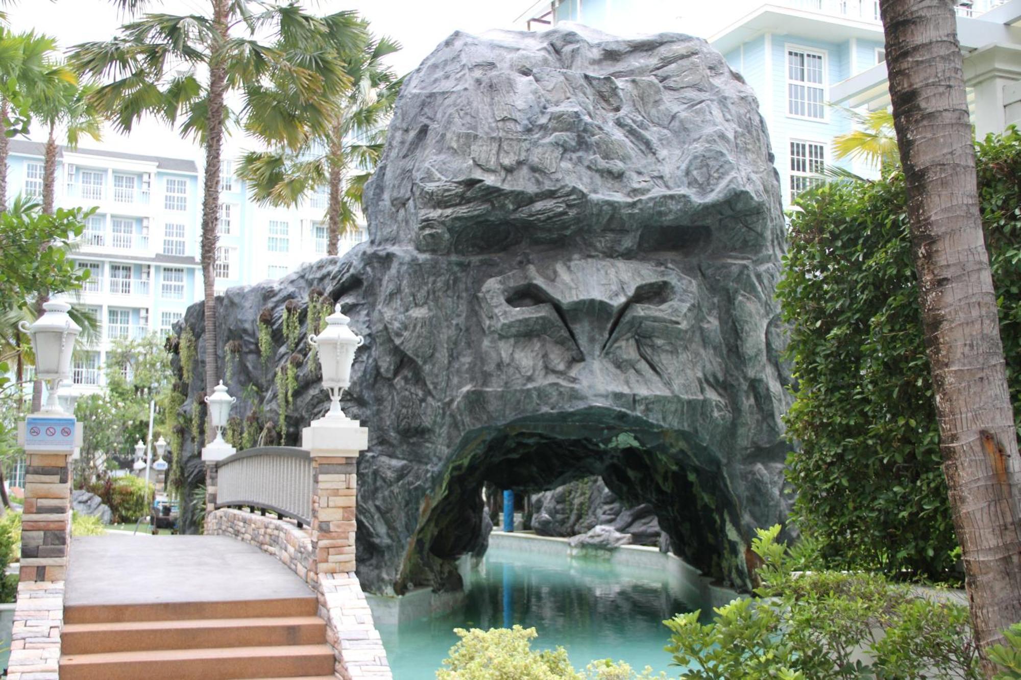Grand Florida芭提雅带免费游泳池温泉和健身房和办公区水上花园公寓e208 Na Chom Thian Exterior photo