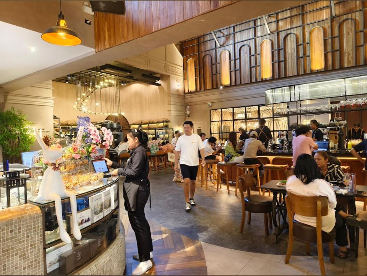 Grand Florida芭提雅带免费游泳池温泉和健身房和办公区水上花园公寓e208 Na Chom Thian Exterior photo