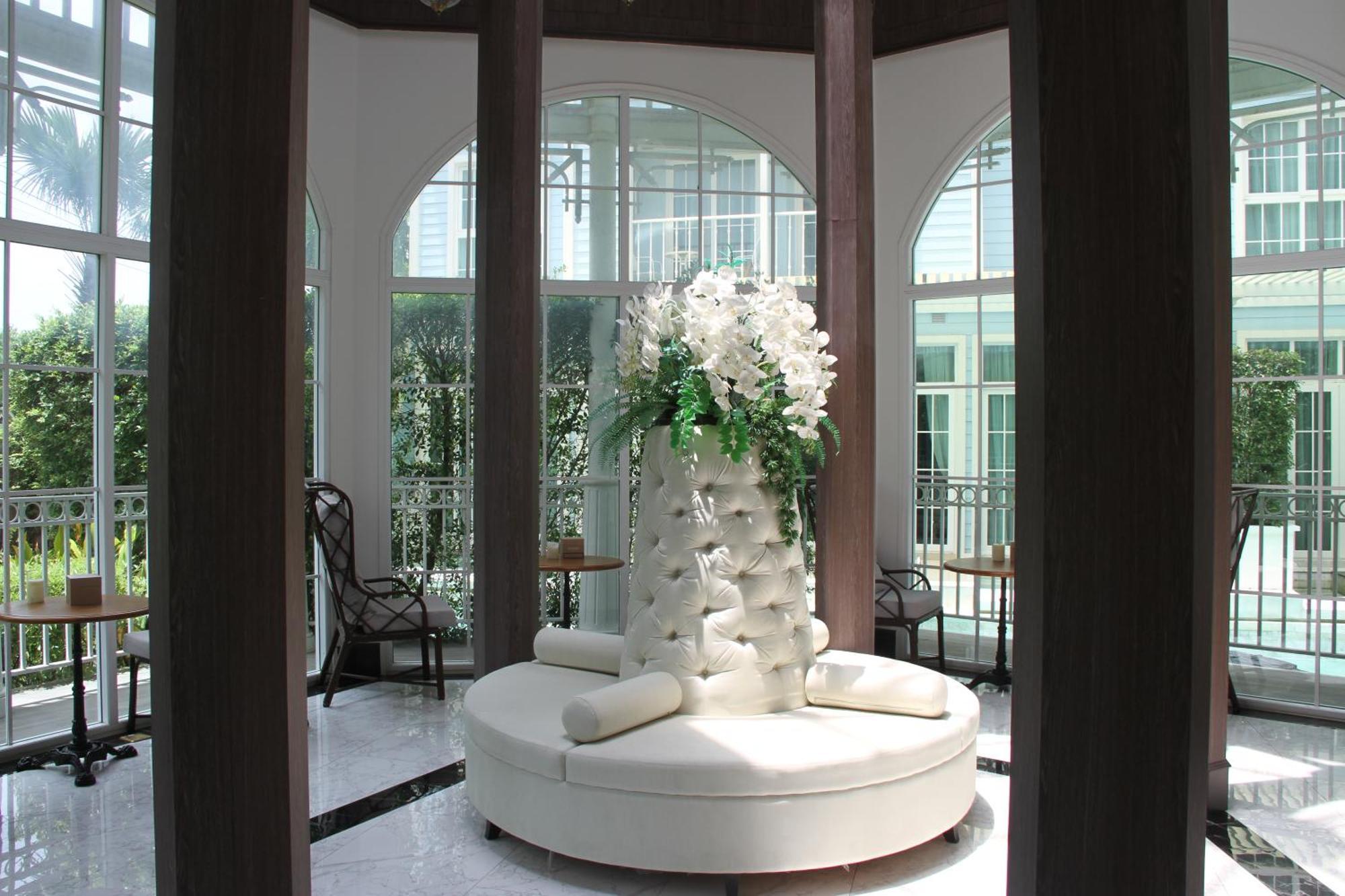 Grand Florida芭提雅带免费游泳池温泉和健身房和办公区水上花园公寓e208 Na Chom Thian Exterior photo